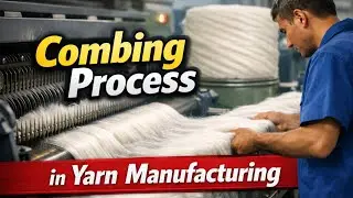 Combing Process in Yarn Manufacturing ( After Carding Process)