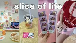slice of life 🎀 GRWM, korean photobooth, crocheting keychains, cute cafe, enrolling for 2nd sem 🇵🇭