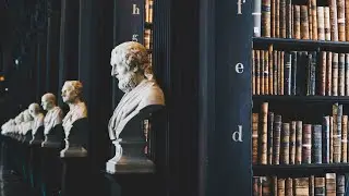Dark Academia - Distant Thunderstorms & Fireplace 🕯️ 2 hours