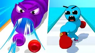 Pop Tube Run 3D | Level Up Runner - All Levels Gameplay Relax & Satisfying Mobile Walkthrough