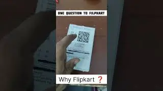 One Question To Filpkart Why Flipkart ❓
