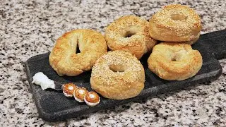 Friends Cookbook Morning's Here BAGEL Recipe