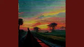 Train Ride Through The Sunset