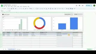 Incident Tracker Google Sheets Template