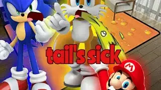 Sonic plush:tail's sick