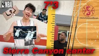 7'3 Sierra Canyon Basketball Star | Harold Yu Workout