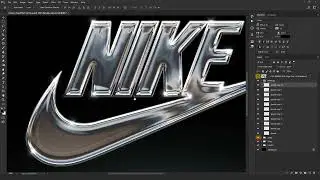 Chrome Effect on Your Logo and Text - Photoshop Style
