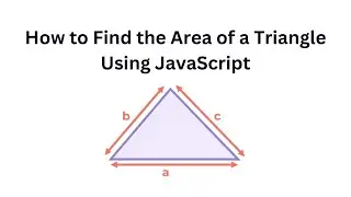 calculate the area of triangle. javaScript problem solving.