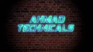 NEON LIGHT INTRO FOR MY YOUTUBE CHANNEL