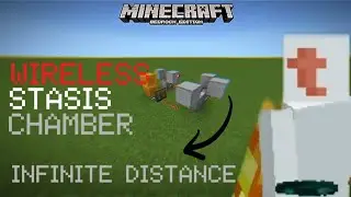 This Stasis chamber has INFINITE DISTANCE in Bedrock!