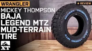 Jeep Wrangler Mickey Thompson Baja Legend MTZ Mud-Terrain Tire  Review