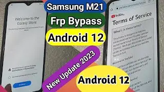Samsung M21 Frp bypass // Android 12 frp unlock without pc