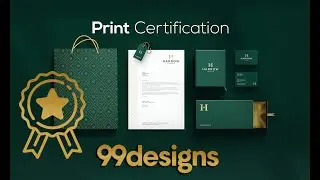 How to get Print Certification in 99designs 2020