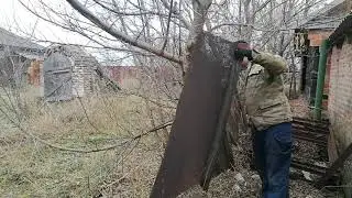 Неожиданное завершение строительства забора!