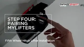 Fifth Wheel Hitch Lifter Installation - Step Four: Pairing MyLifters
