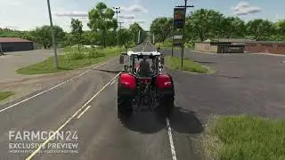 🆕Игровой процесс FS25 - Вождение по карте Riverbend Springs США | Farming Simulator 25🌾🚜 #fs25 #фс25