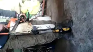 Otwieranie Piwa Piłą Motorową
