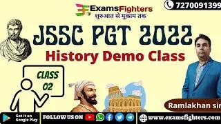 History Demo Class 2 || Jssc PGT 2022