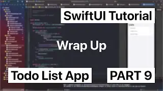 How to Make a SwiftUI App | Final Part