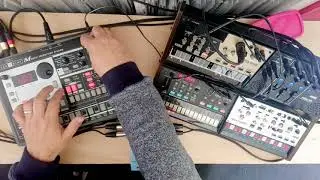 Come In :  Techno Liveset w/ Electribe EM1 & Volca Drum | FM | Modular | MS70cdr