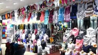 Shopping in bazar - Alanya