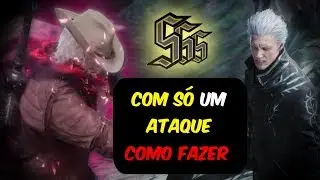 Como Vencer o Vergil com apenas UM Ataque - Método do Faust