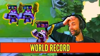 WORLD RECORD?! 3 Veigar 3 Star in one game! TFT - Pengu Party