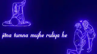 New status 🌹jitna tumna mujha ruliya ha  🎯 Love status 🌹 attitude sayari 💯 Love