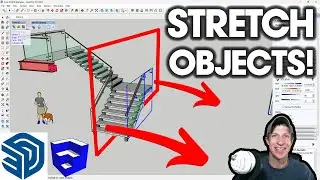 This Extension STRETCHES Objects without Deforming Them! (Curic Stretch Tutorial)