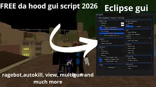 OP & FREE da hood gui script 2026, rage bot, silent aim, neckgrabs and much more (Eclipse)