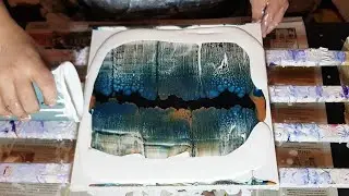 Swipe Technique - Acrylic Pouring Techniques
