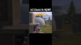 1 V 2 Clutch In BGMI❤ || Dam Killer Gaming #shorts #bgmi