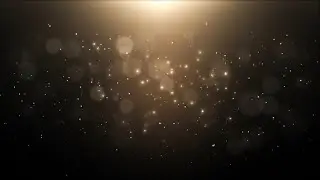 Golden Dust Background Looped Animation | 1.