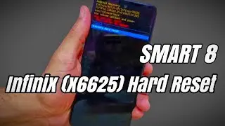 طريقة فورمات infinix  سمارت8 في حالة نسيان رمز القفل infinix smart 8 (x6625) Hard reset pattern lock