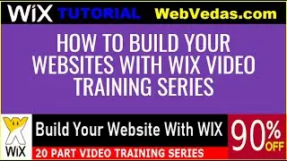 Wix Advanced Settings | Wix |  Wix Advanced Settings Tutorial |  Wix Training | Tutorial Wix