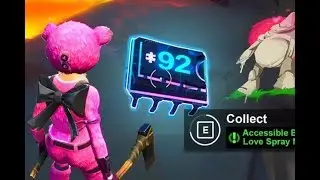 FORTBYTE #92 Location! *Don't forget to use the Rock Love spray*