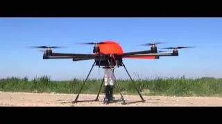 Trichogramma dropping by drone