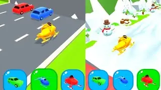 Shape Shifting Funny Race gameplay new hyper casual games