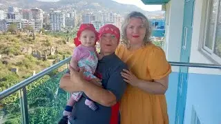 Мы прилетели в Турцию. Обзор нашего номера  в Турции.