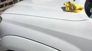 Toyota super white paint shine fix