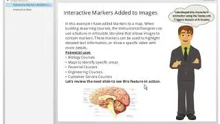 Articulate Storyline Interactive Image Markers Portfolio Video