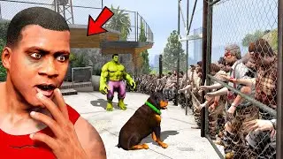 ФРАНКЛИН ҮЙІНДЕ ЗОМБИЛАРДАН ТЫҒЫЛЫП ТІРІ ҚАЛДЫ (GTA V)