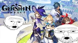 Quirked Up White Boy Tries Out Genshin Impact For The First Time