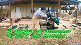 Why Portable Band Saw Mills Are Not for Everyone - The Numbers Surprised Me