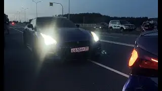 Нашумевшая гонка BMW M5 vs Nissan GT-R @Pasha_PeL666
