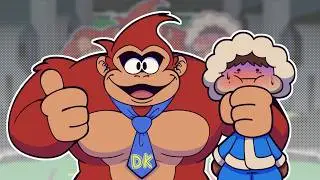 How did Donkey Kong win a Melee tournament?