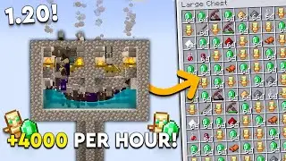 Minecraft BEST Raid Farm 1.21 - NEW - 4000+ Emeralds Per Hour!