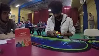 (Former) National Record - 20.82 3x3 Blindfolded Solve