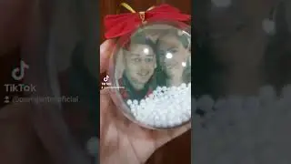 Esfera de Natal #feliznatal #familia #love