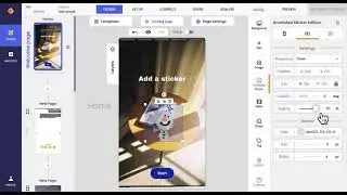 Add & edit stickers